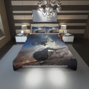 War Thunder Duvet Cover and Pillowcase Set Bedding Set 1155 scaled 1