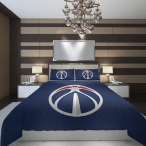 Washington Wizards NBA Basketball ize Duvet Cover and Pillowcase Set Bedding Set scaled 1
