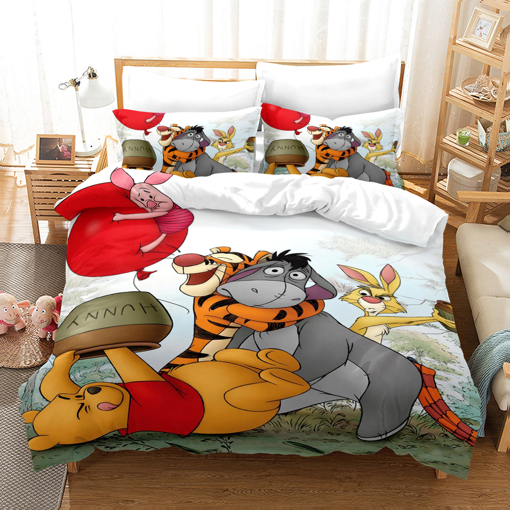 Winnie The Pooh 1 Duvet Cover and Pillowcase Set Bedding Set Winnie The Pooh 1 Duvet Cover and Pillowcase Set Bedding Set
