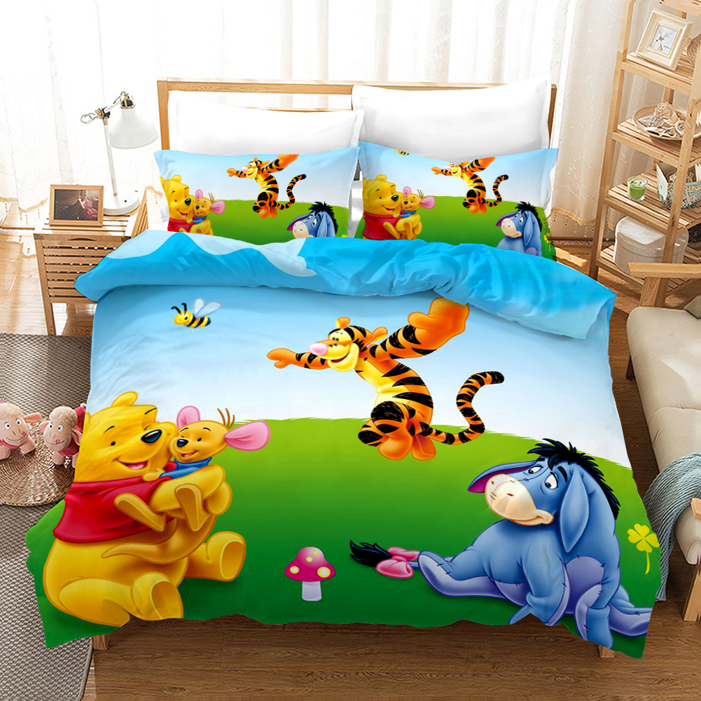 Winnie The Pooh 2 Duvet Cover and Pillowcase Set Bedding Set Winnie The Pooh 2 Duvet Cover and Pillowcase Set Bedding Set