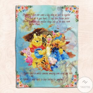 Winnie The Pooh WeLl Be Friends Forever Blanket