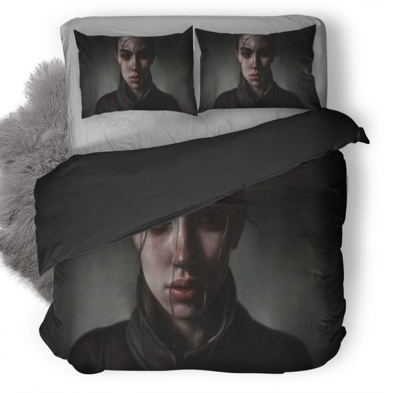 Woman In The Night Wz Duvet Cover and Pillowcase Set Bedding Set Woman In The Night Wz Duvet Cover and Pillowcase Set Bedding Set
