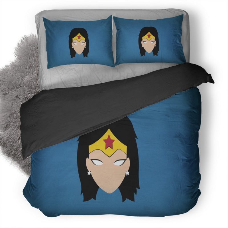 Wonder Woman Art Duvet Cover and Pillowcase Set Bedding Set Wonder Woman Art Duvet Cover and Pillowcase Set Bedding Set