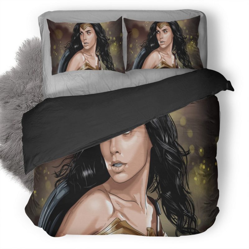 Wonder Woman Artwork Ap Duvet Cover and Pillowcase Set Bedding Set Wonder Woman Artwork Ap Duvet Cover and Pillowcase Set Bedding Set