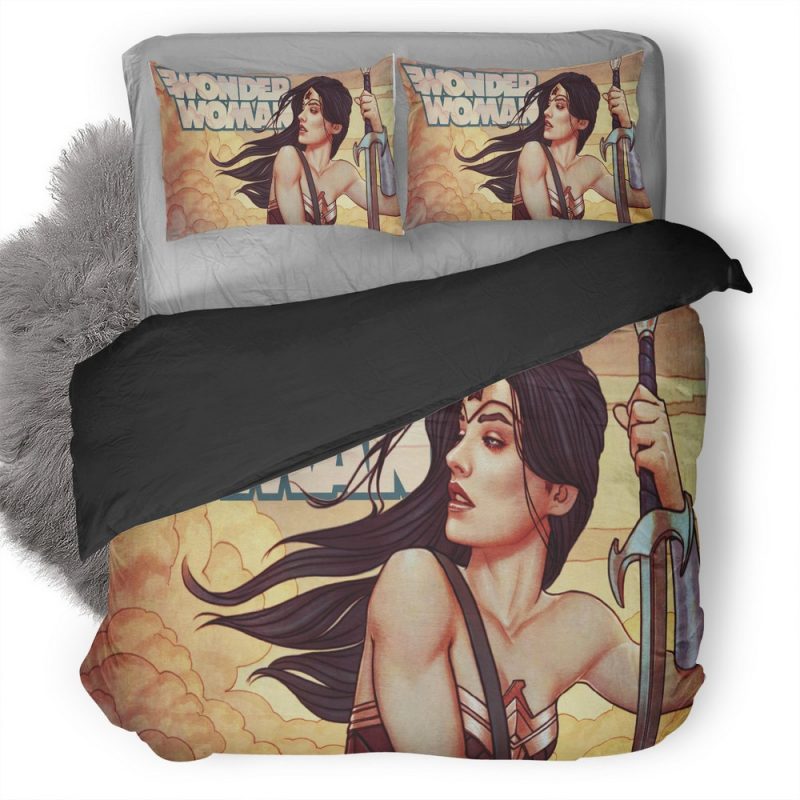 Wonder Woman Dc Comics Ck Duvet Cover and Pillowcase Set Bedding Set Wonder Woman Dc Comics Ck Duvet Cover and Pillowcase Set Bedding Set
