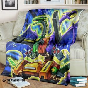 Yu Gi Oh Abc Dragon Buster Soft Blanket