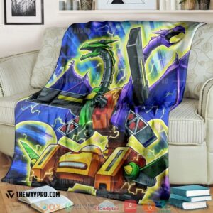 Yu Gi Oh Abc Dragon Buster Soft Blanket 4