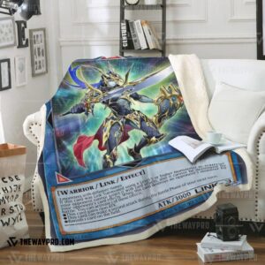 Yu Gi Oh Black Luster Soldier Of Chaos Blanket 6