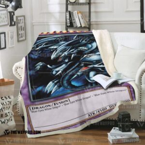 Yu Gi Oh Blue Eyes Ultimate Dragon Blanket 6