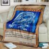 Yu Gi Oh Blue Eyes White Dragon Blanket 6
