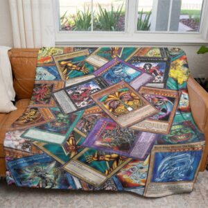 Yu Gi Oh Card Custom Soft Blanket