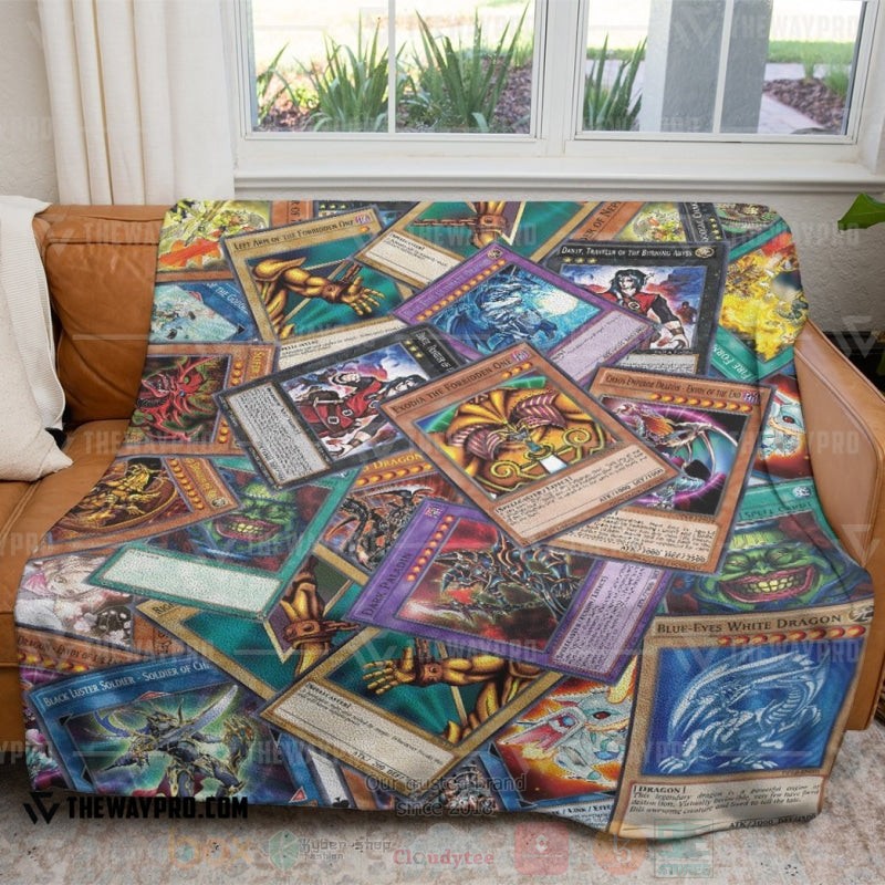 Yu Gi Oh Card Soft Blanket 3 Yu Gi Oh Card Soft Blanket 3