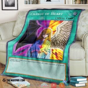 Yu Gi Oh Change Of Heart Soft Blanket 3