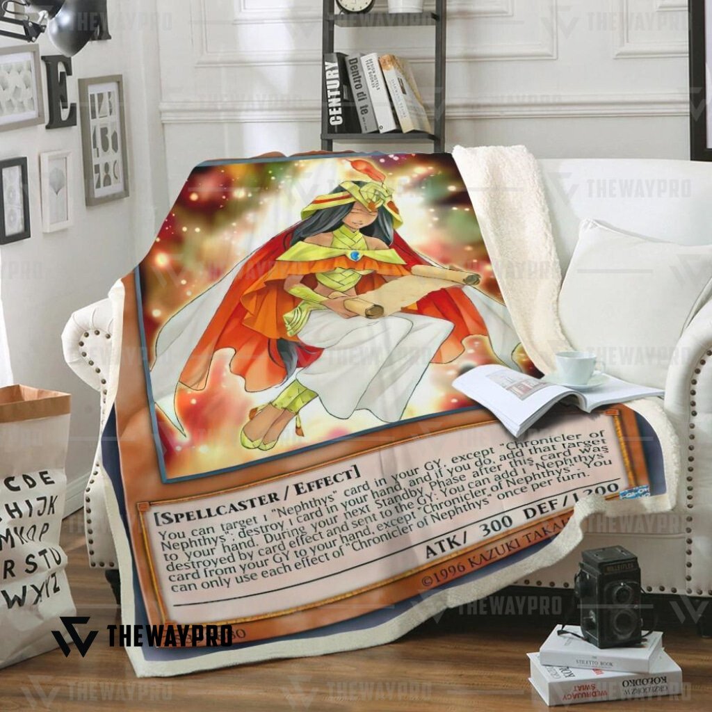Yu Gi Oh Chronicler Of Nephthys Blanket Yu Gi Oh Chronicler Of Nephthys Blanket