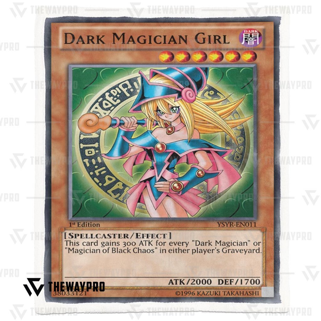 Yu Gi Oh Dark Magician Girl Blanket 4 Yu Gi Oh Dark Magician Girl Blanket 4