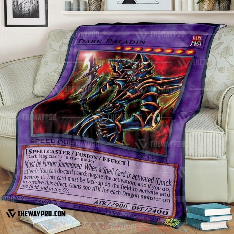 Yu Gi Oh Dark Paladin Card Soft Blanket 3 Yu Gi Oh Dark Paladin Card Soft Blanket 3