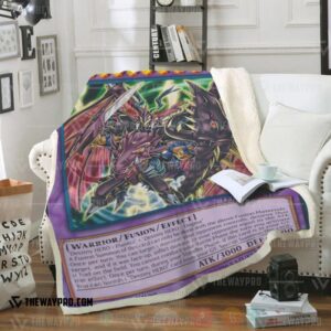 Yu Gi Oh Destiny End Dragoon Soft Blanket