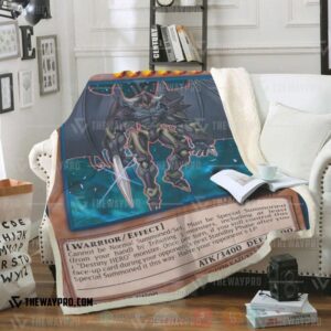 Yu Gi Oh Destiny Hero Dogma Soft Blanket