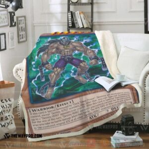 Yu Gi Oh Destiny Hero Dreadmaster Soft Blanket