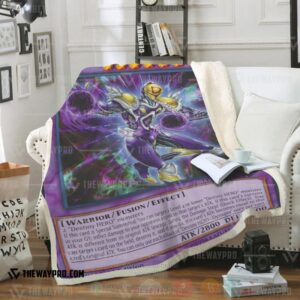 Yu Gi Oh Destiny Hero Dystopia Soft Blanket