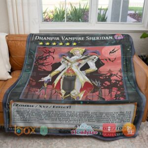 Yu Gi Oh Dhampir Vampire Sheridan Blanket 4