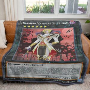 Yu Gi Oh Dhampir Vampire Sheridan Blanket 5
