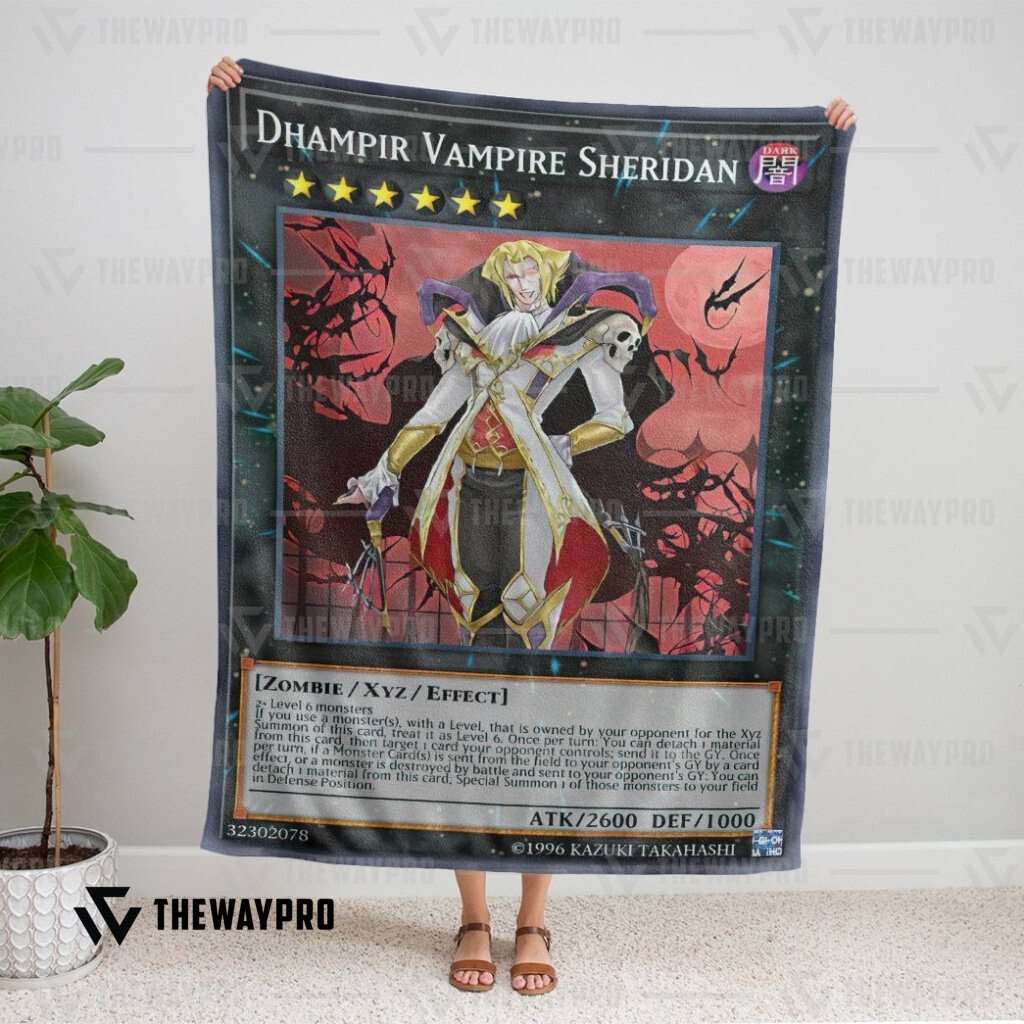 Yu Gi Oh Dhampir Vampire Sheridan Blanket Yu Gi Oh Dhampir Vampire Sheridan Blanket