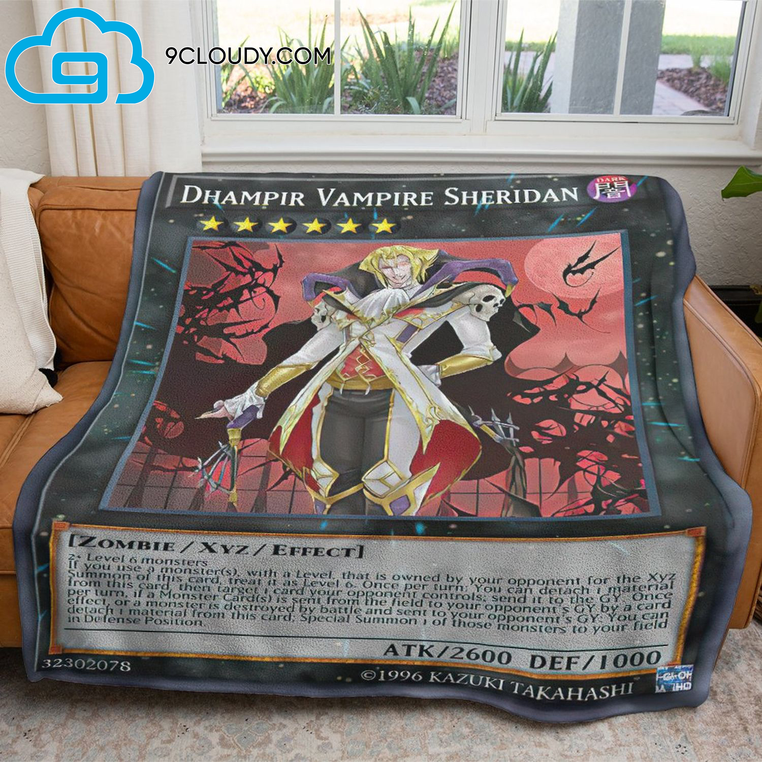 Yu Gi Oh Dhampir Vampire Sheridan Full Print Soft Blanket Yu Gi Oh Dhampir Vampire Sheridan Full Print Soft Blanket