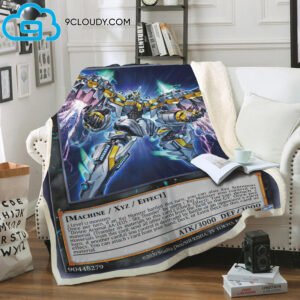 Yu Gi Oh Divine Arsenal Aa Zeus Sky Thunder Full Print Soft Blanket