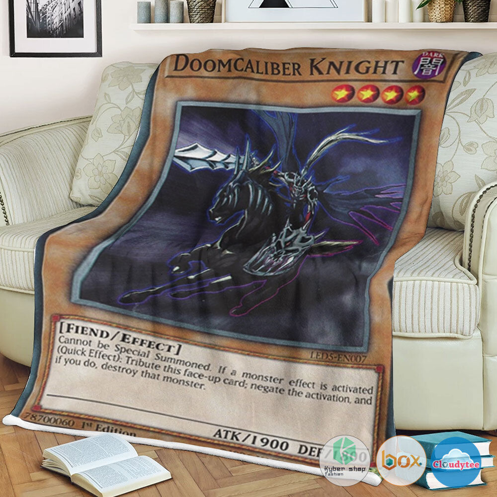 Yu Gi Oh Doomcaliber Knight Blanket Yu Gi Oh Doomcaliber Knight Blanket