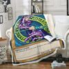 Yu Gi Oh Duel Links Cards Dark Magician Soft Blanket 4