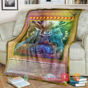 Yu Gi Oh Egyptian The Ultimate Lord Of Duel Monster Blanket 5