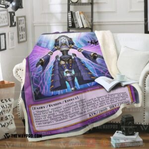 Yu Gi Oh El Shaddoll Construct Soft Blanket