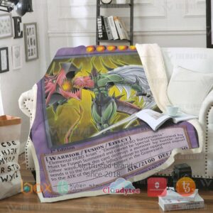 Yu Gi Oh Elemental Hero Flame Wingman Blanket 6
