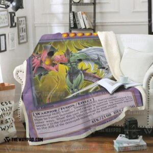 Yu Gi Oh Elemental Hero Flame Wingman Soft Blanket