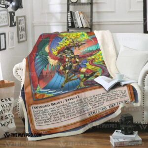 Yu Gi Oh Fire King High Avatar Garunix Blanket 6