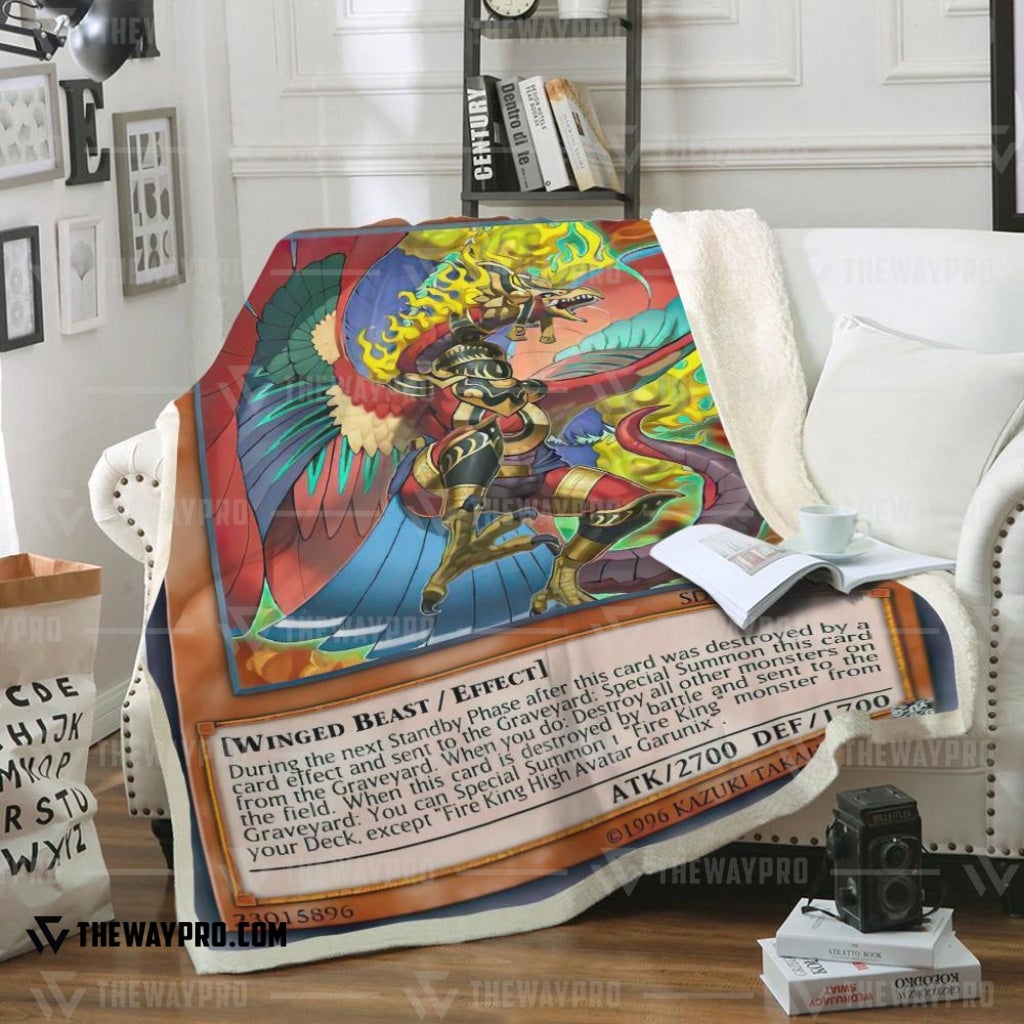 Yu Gi Oh Fire King High Avatar Garunix Blanket 6 Yu Gi Oh Fire King High Avatar Garunix Blanket 6