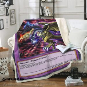 Yu Gi Oh Five Headed Dragon Blanket 6