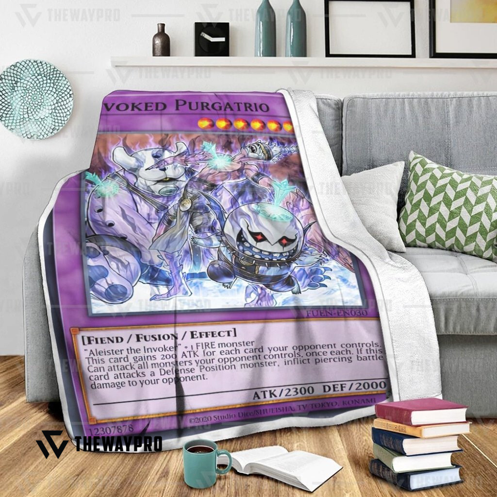 Yu Gi Oh Invoked Purgatrio Blanket Yu Gi Oh Invoked Purgatrio Blanket