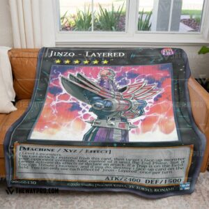 Yu Gi Oh Jinzo Layered Blanket 5