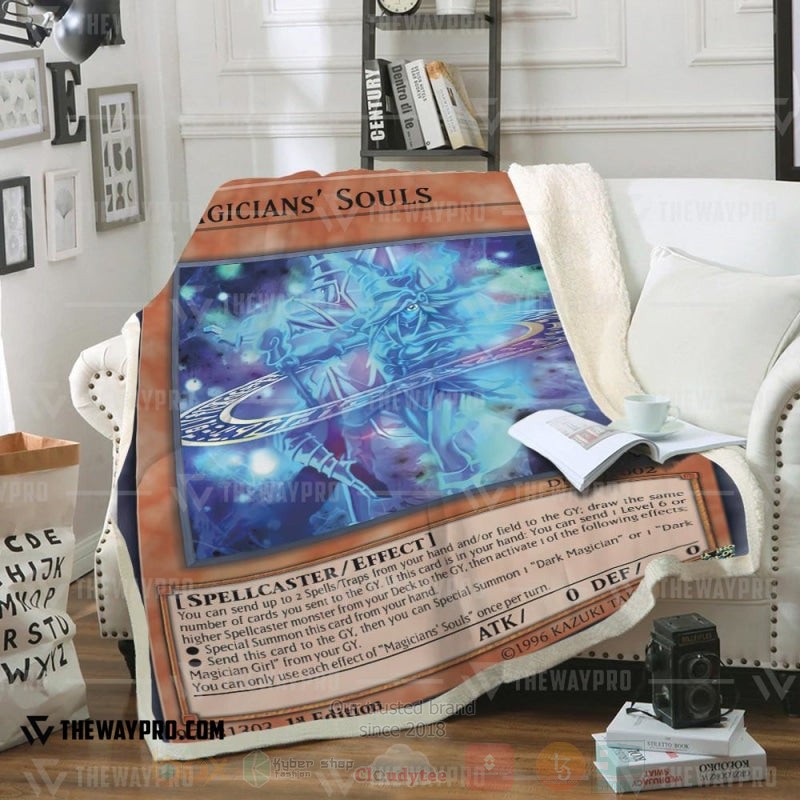 Yu Gi Oh Magician Souls Soft Blanket Yu Gi Oh Magician Souls Soft Blanket