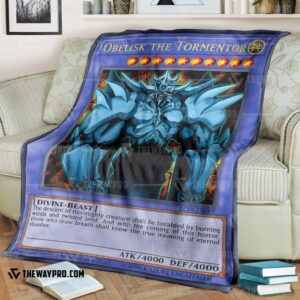 Yu Gi Oh Obelisk The Tormentor Blanket