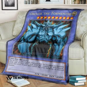 Yu Gi Oh Obelisk The Tormentor Blanket Limited Edition