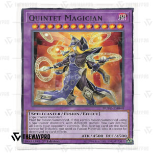 Yu Gi Oh Quintet Magician Blanket
