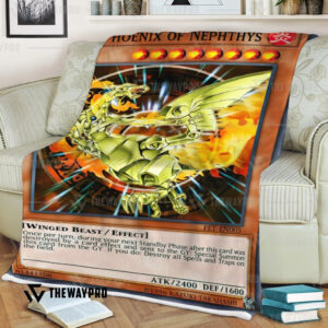 Yu Gi Oh Sacred Phoenix Of Nephthys Blanket