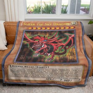 Yu Gi Oh Slifer The Sky Dragon Blanket 3