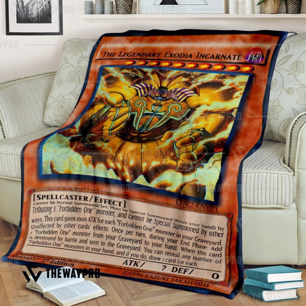 Yu Gi Oh The Legendary Exodia Incarnate Blanket Yu Gi Oh The Legendary Exodia Incarnate Blanket