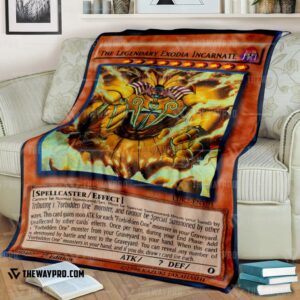 Yu Gi Oh The Legendary Exodia Incarnate Soft Blanket 1