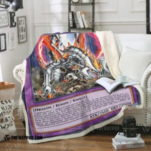 Yu Gi Oh Titaniklad The Ash Dragon Blanket 6