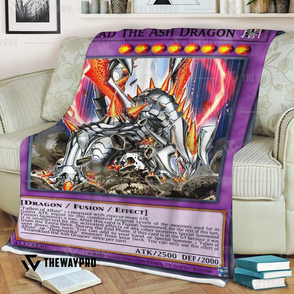 Yu Gi Oh Titaniklad The Ash Dragon Blanket Yu Gi Oh Titaniklad The Ash Dragon Blanket